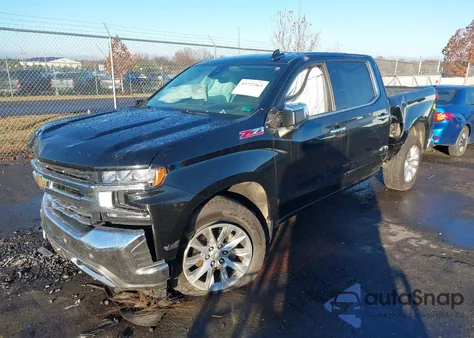 2021 Chevrolet Silverado 1500 4Wd Short Bed Ltz from USA, damaged, VIN 1GCUYGED6MZ191469